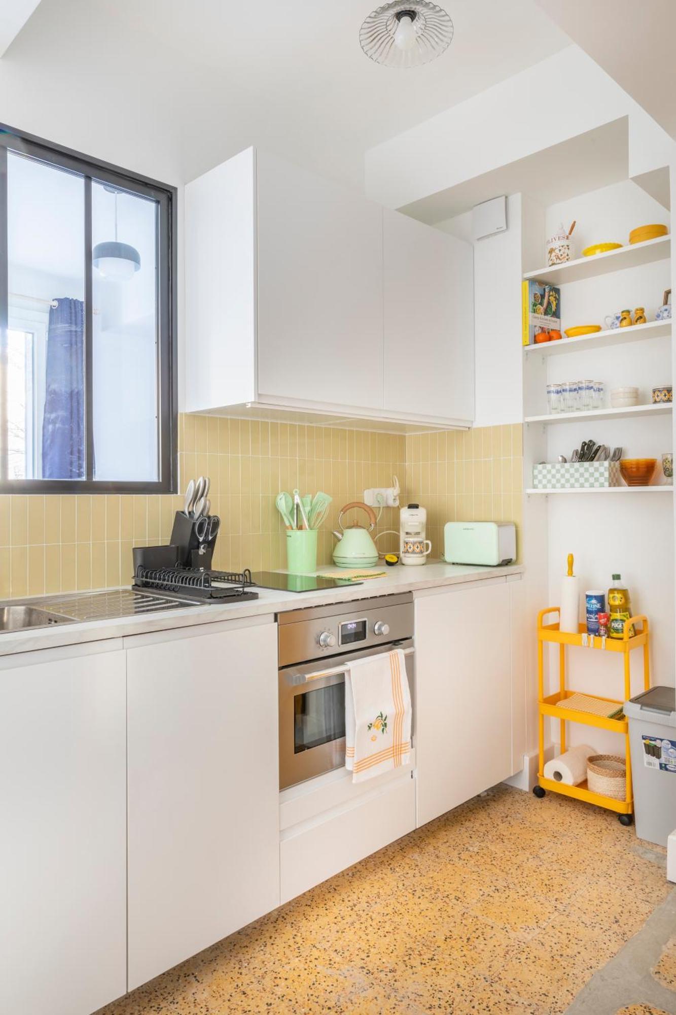 Petit Jaune, T2 Centre Ville Marseille Avec Balcon Exterior foto