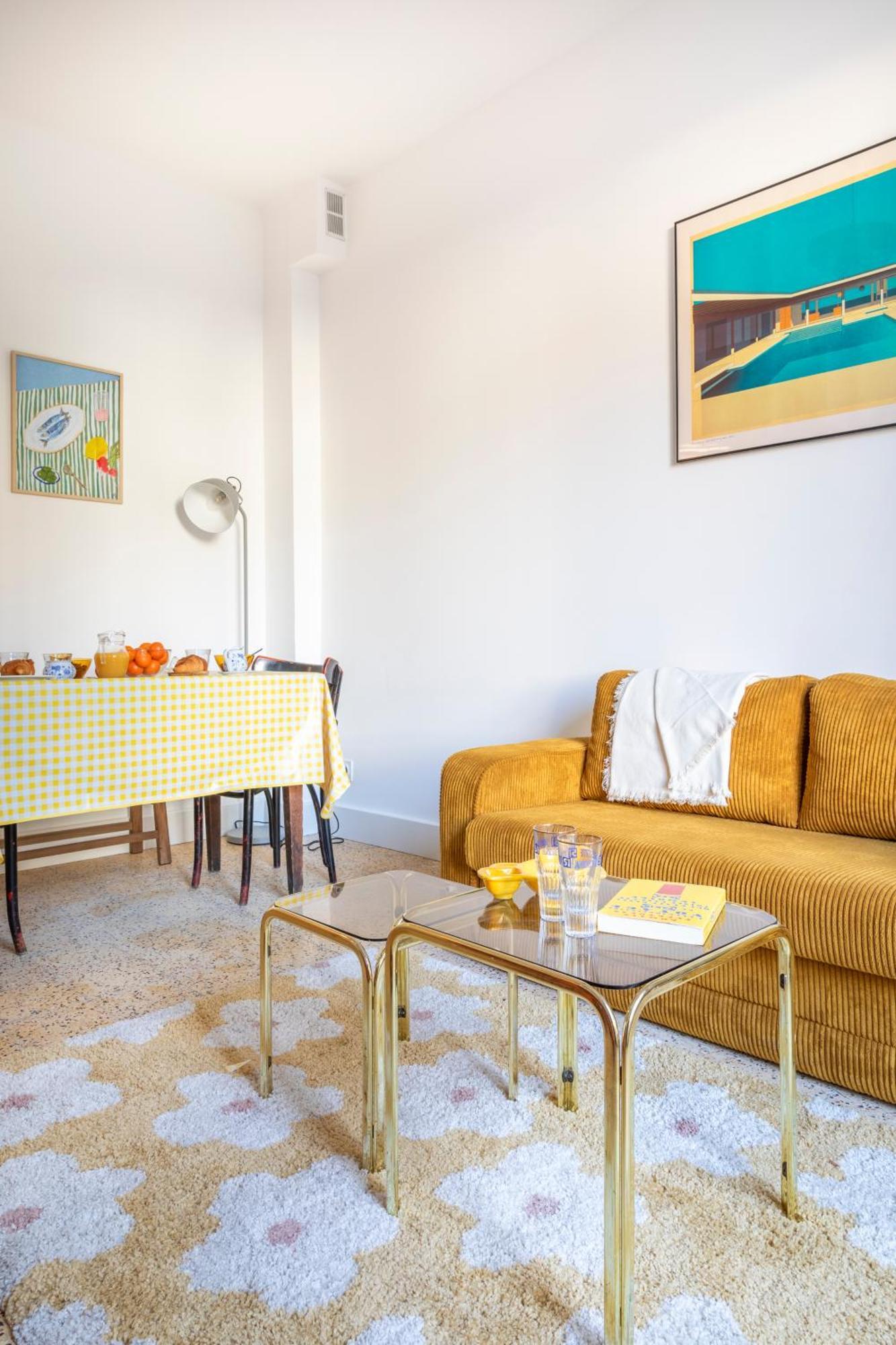 Petit Jaune, T2 Centre Ville Marseille Avec Balcon Exterior foto