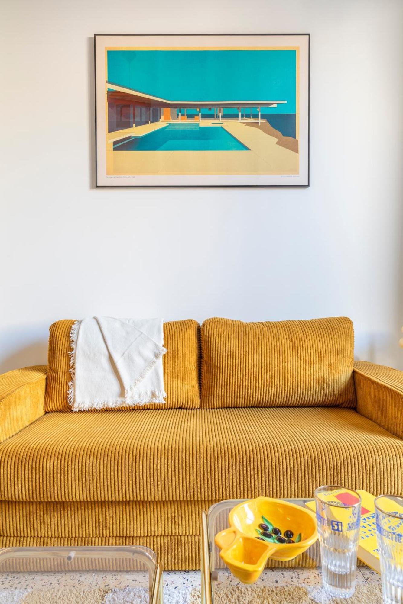 Petit Jaune, T2 Centre Ville Marseille Avec Balcon Exterior foto